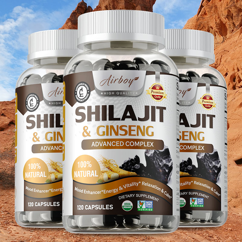 Pre Workout Supplement - Shilajit & Ginseng - Energy &