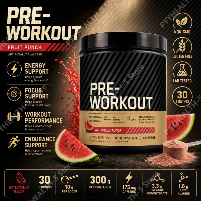 Pre Workout Supplement - Pre Workout Powder with Creatine Beta