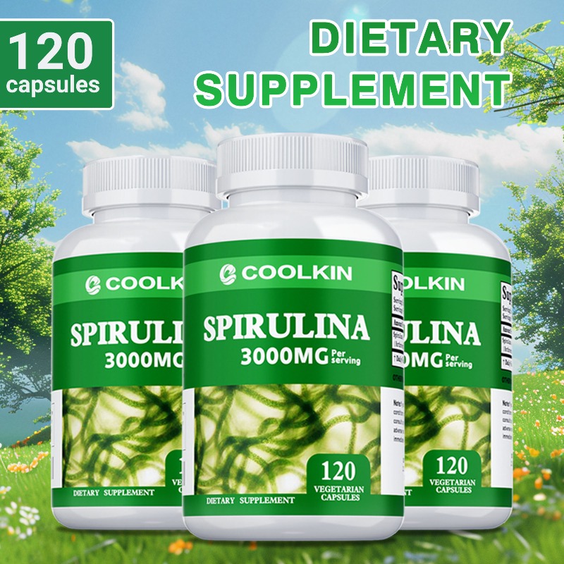 Nutrition & Fitness Hub - Spirulina Capsules - Detox, Energy, Digestion