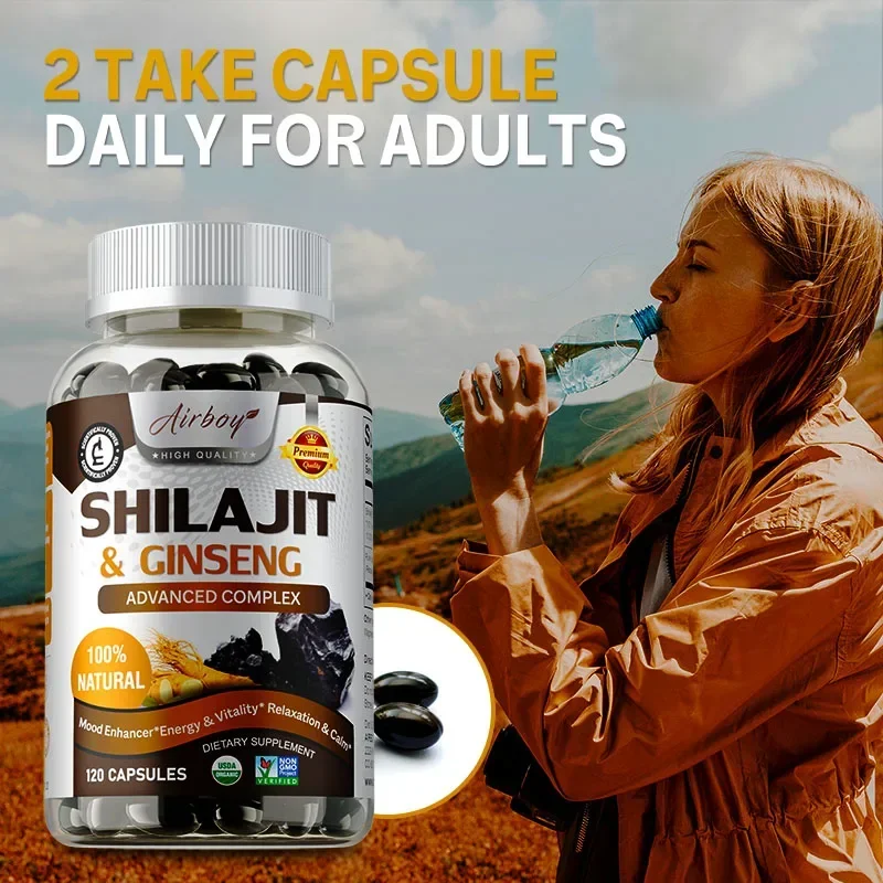 Shilajit & Ginseng - Energy &  - огляд і ціна Pre Workout Supplement