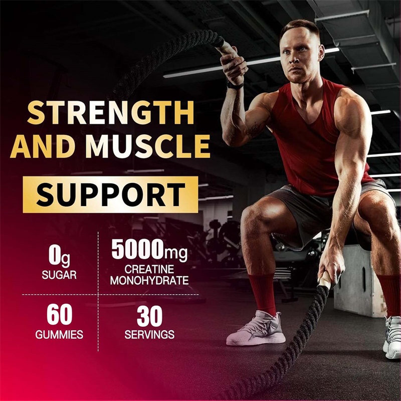Creatine Monohydrate Gummies - - огляд і ціна Pre Workout Supplement