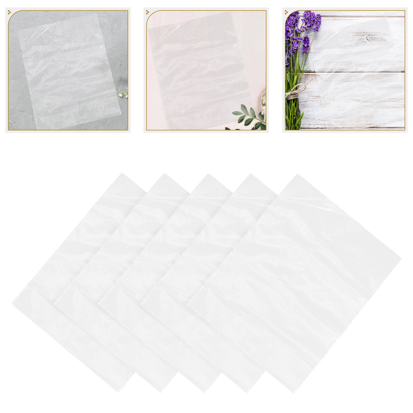50pcs Flower Bags Plastic Fres - огляд і ціна Nutrition & Fitness Hub