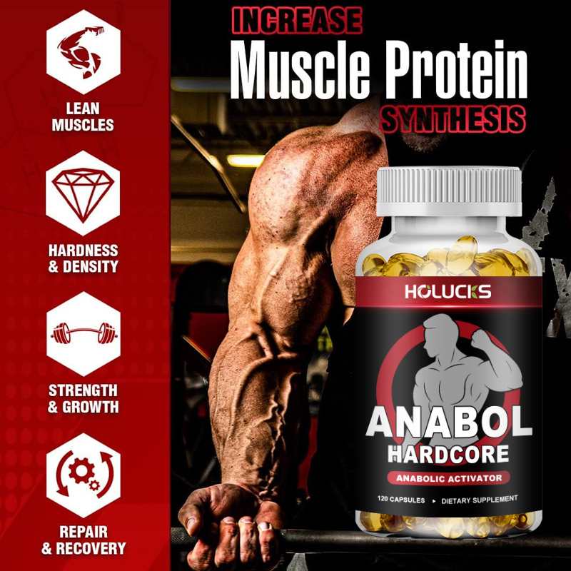 ANABOLIC Muscle Builder for Me - огляд і ціна Pre Workout Supplement