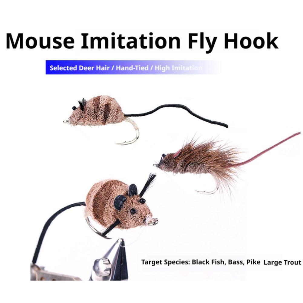 Hand Tied Deer Hair Mouse Fly  - огляд і ціна Krill Oil Supplement