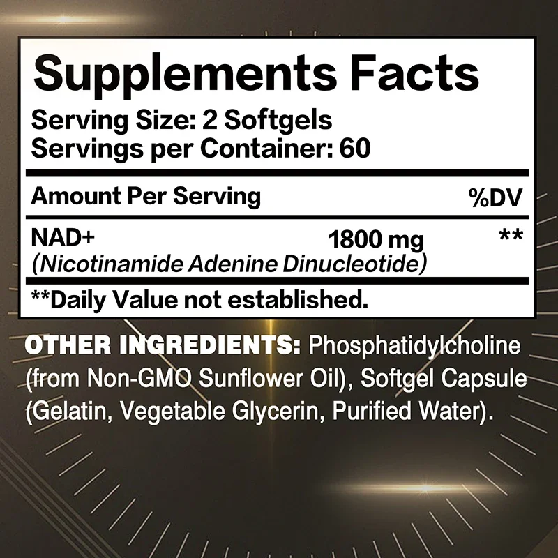 Liposomal NAD Supplement - Rel - огляд і ціна Pre Workout Supplement