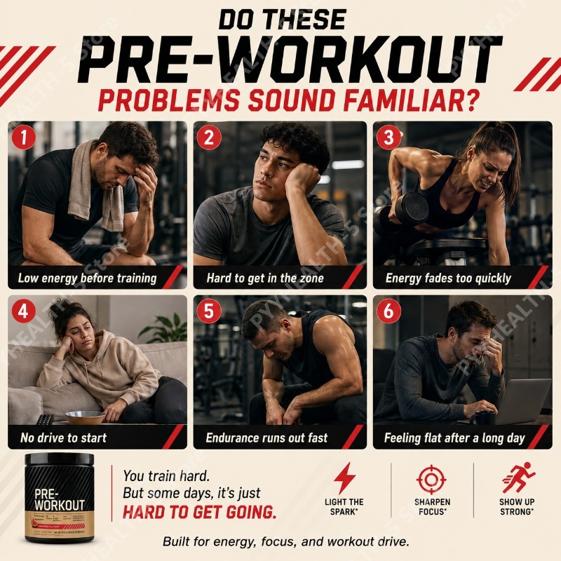 Pre Workout Powder with Creati - огляд і ціна Pre Workout Supplement