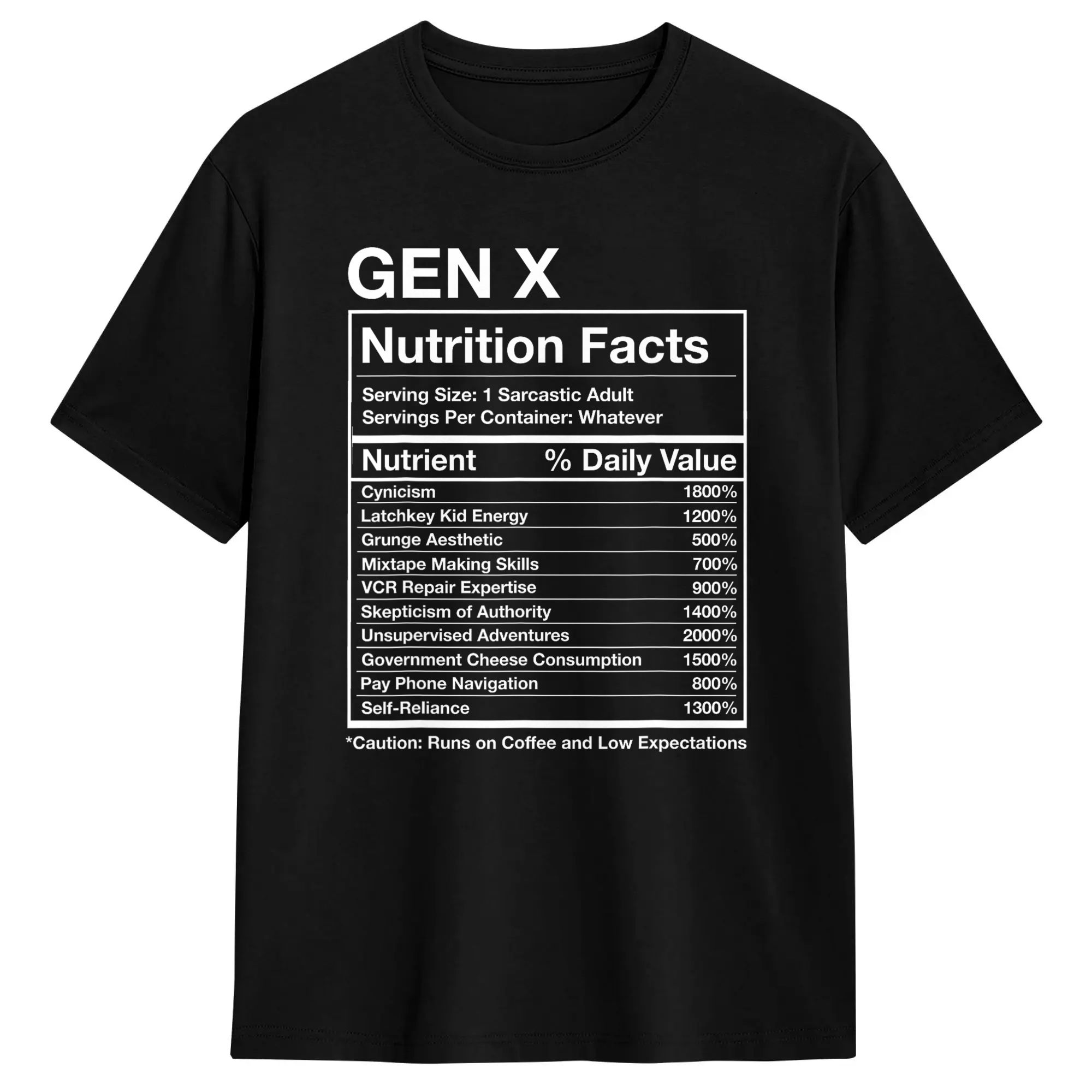 Gen X Nutrition Facts - Funny  - огляд і ціна X Nutrition