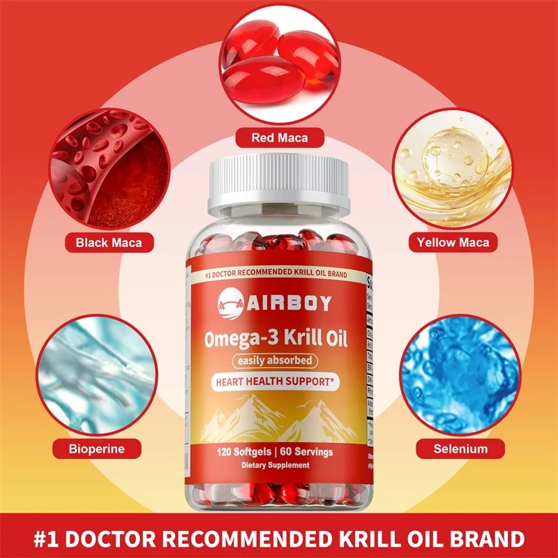 Omega-3 Krill Oil with Astaxan - огляд і ціна Krill Oil Supplement