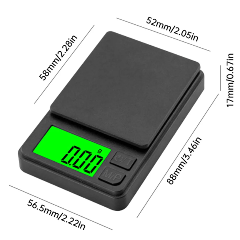 Precision Pocket Scale 1000g X - огляд і ціна X Nutrition