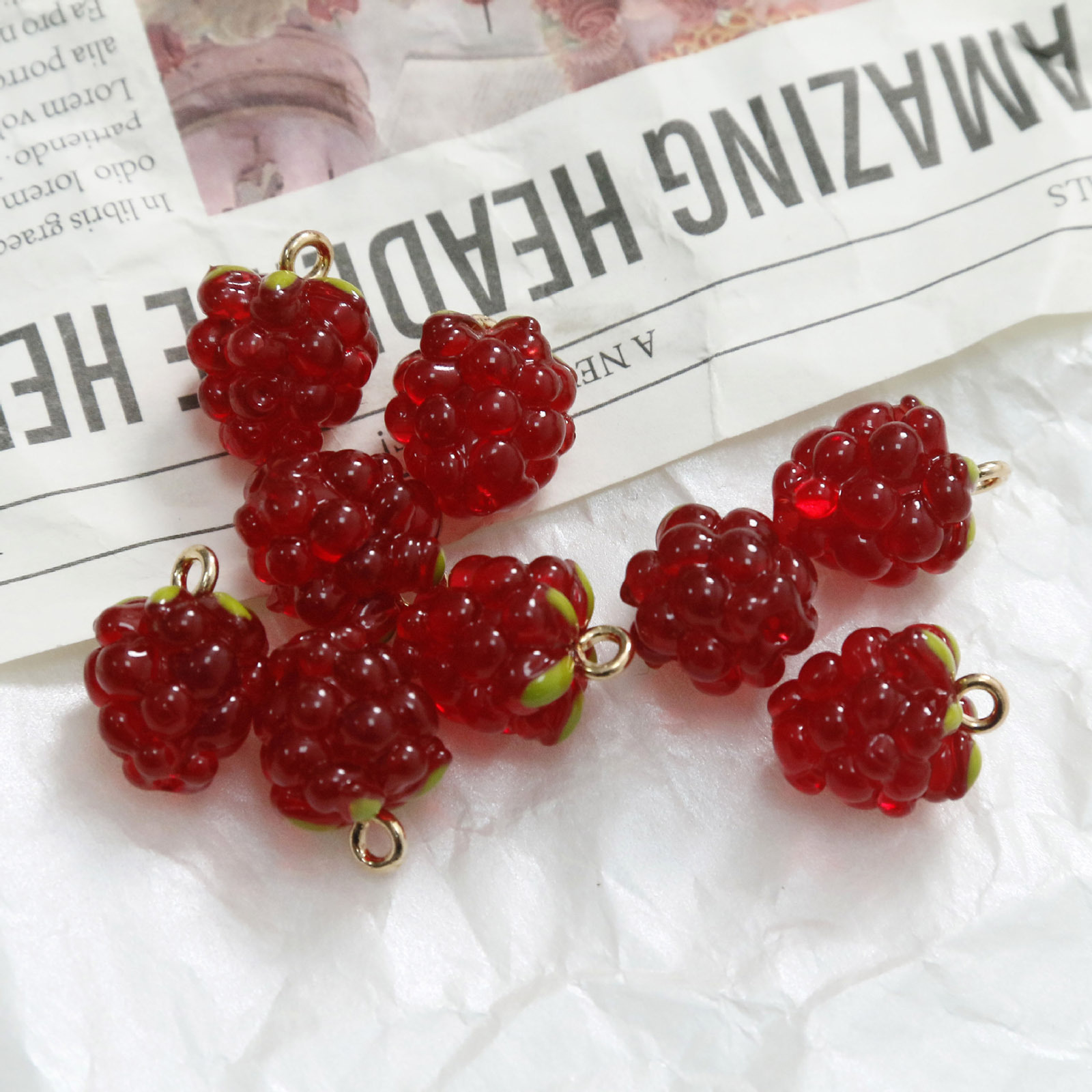 2PCs 3D Resin Charms Grape Fru - огляд і ціна X Nutrition