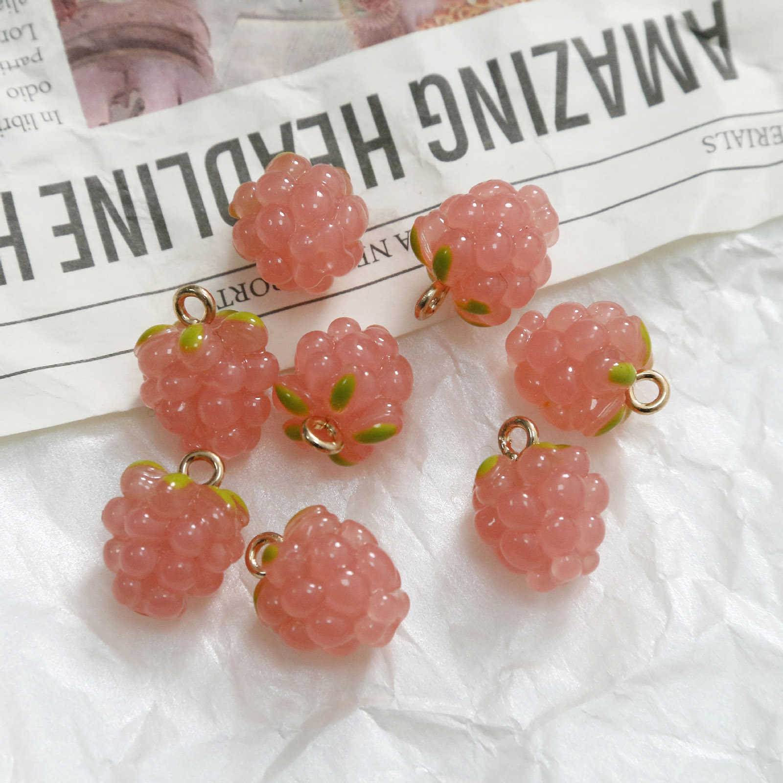 2PCs 3D Resin Charms Grape Fru - огляд і ціна X Nutrition